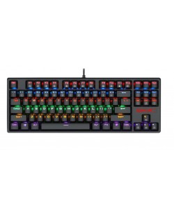 Механична клавиатура Redragon - Daksa K576R-BK, Brown, LED, черна