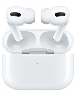 Безжични слушалки Apple - AirPods Pro 2019, TWS, ANC, бели