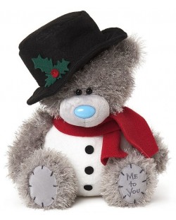 Плюшена играчка Me To You - Мече-снежен човек за Коледа