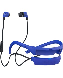 Спортни слушалки Skullcandy - Smokin Buds 2, Street/Royal blue