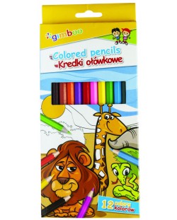 Цветни моливи Gimboo - 12 цвята