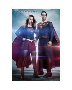 Макси плакат GB eye DC Comics: Superman - Supergirl Duo