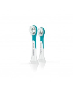 Резервни глави Philips Sonicare - Kids 3+ HX6032/33, 2 броя, бели