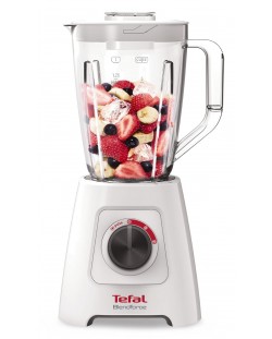 Блендер Tefal - BL420131, 2 l, 3 степени, 600W, бял