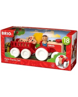 Играчка Brio - Трактор