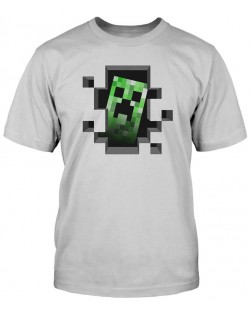 Тениска Jinx Minecraft - Creeper Inside
