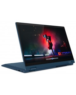 Лаптоп Lenovo - Flex 5, 14", FHD, IPS, Син