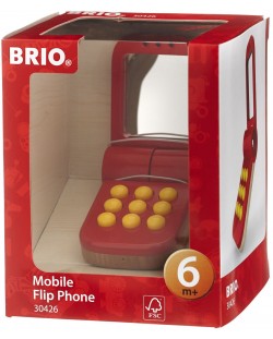 Дървена играчка Brio - Мобилен телефон
