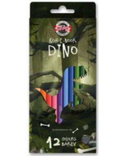Цветни моливи Dino - 12 цвята