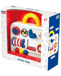 Бебешка играчка Ambi Toys - Куфарче за активни занимания