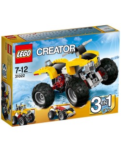 Lego Creator: АТВ,  бъги и монстър трък - 3 в 1 (31022)