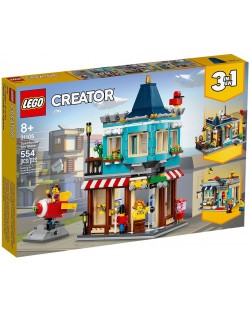 Конструктор 3 в 1 Lego Creator - Магазин за играчки в града (31105)