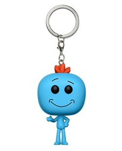 Ключодържател Funko Pocket Pop! Rick And Morty - Mr. Meeseeks Action Figure, 4 cm