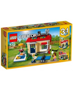 Конструктор 3 в 1 Lego Creator – Модулна ваканция до басейна (31067)