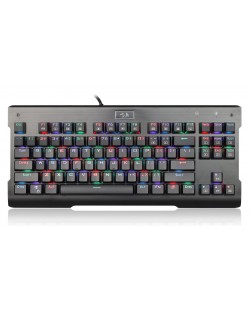 Механична клавиатура Redragon - Visnu K561, Blue, RGB, черна