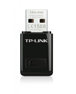Безжичен USB адаптер TP-Link - TL-WN823N, черен
