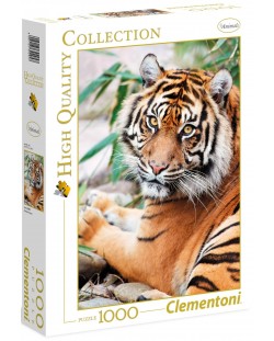 Пъзел Clementoni от 1000 части - Суматрански тигър