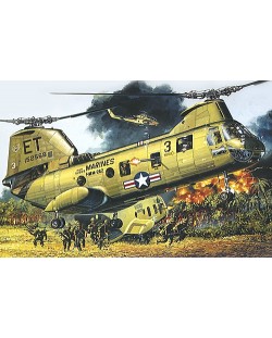 Военен хеликоптер Academy CH-46A/D (12210)