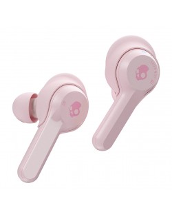 Безжични слушалки Skullcandy - Indy, TWS, розови