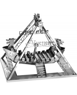3D метален пъзел Tronico - Викингски кораб