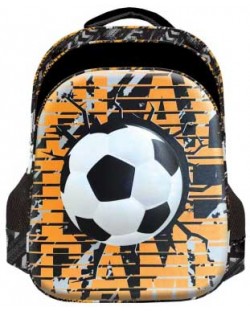 3D Раница S. Cool - Football, с 2 отделения, LED светлини