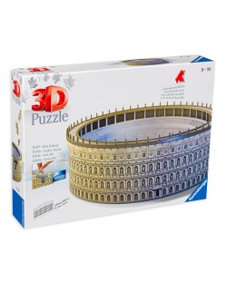 3D пъзел Ravensburger от 216 части - Колизеумът в Рим