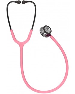 3M Littmann Classic III Стетоскоп, Pearl Pink, Mirror-Finish, Pink Stem