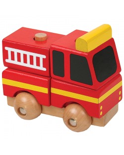 Мини 3D конструктор Pino – Пожарна кола