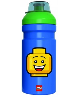 Бутилка за вода Lego Wear - Iconic - Синя, 390ml