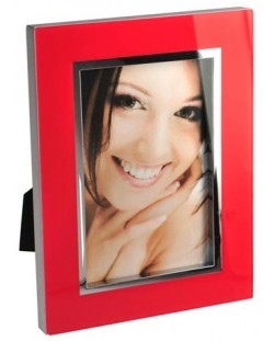 Стъклена рамка за снимка Goldbuch Bella Vista – Червена, 10 x15 cm