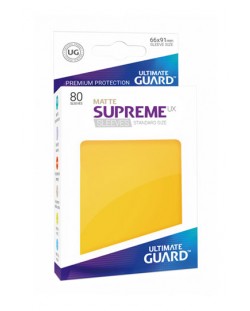 Протектори Ultimate Guard Supreme UX Sleeves - Standard Size - жълти (80)
