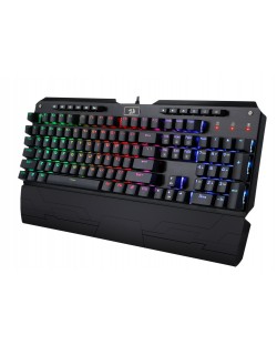 Механична клавиатура Redragon - Indrah K555, Outemu, RGB, черна