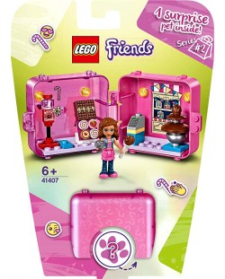 Конструктор Lego Friends - Кубът за игра и пазаруване на Olivia (41407)