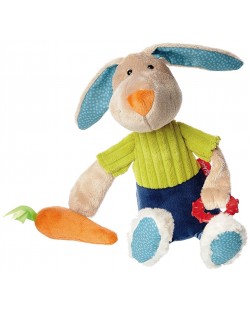 Плюшена играчка Sigikid PlayQ Collection – Зайче, 29 cm