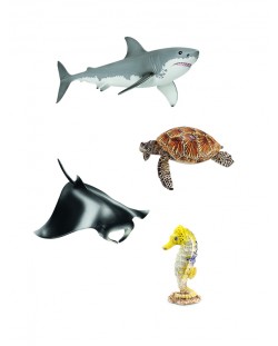 Фигурки Schleich от серията Аксесоари към Диви Животни: Комплект Океан