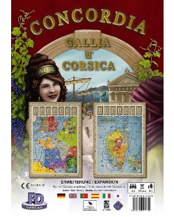 Разширение за настолна игра Concordia: Gallia / Corsica
