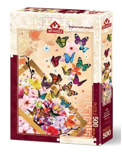 Пъзел Art Puzzle от 500 части - Пролетен бриз, Ерен Малчок