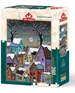 Пъзел Art Puzzle от 260 части - Зима, Карла Джерард