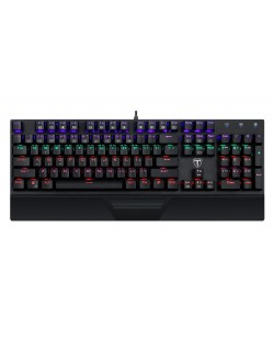 Механична клавиатура T-Dagger - Destroyer T-TGK305, Blue, RGB, черна