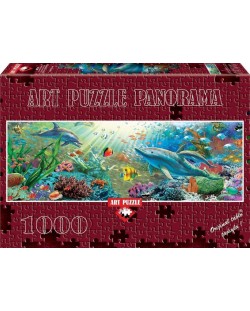 Панорамен пъзел Art Puzzle от 1000 части - Подводен рай