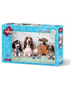 Пъзел Art Puzzle от 100 части - Кучетата - модели