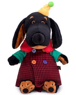 Плюшена играчка Budi Basa - Кученце Ваксон, с цветно палто, 25 cm