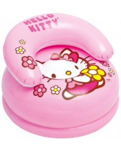 Детско надуваемо столче Intex - Hello Kitty