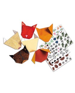 Творчески комплект за оригами Djeco - Животни