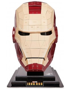 4D пъзел Spin Master от 96 части - Marvel: Iron Man Helmet
