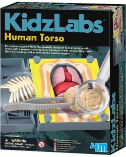 Образователен комплект 4M KidzLabs - Анатомия на човешкото тяло