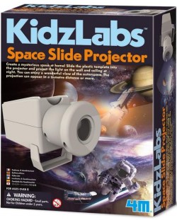 Творчески комплект 4M KidzLabs - Направи си сам, прожекционен апарат за космически снимки