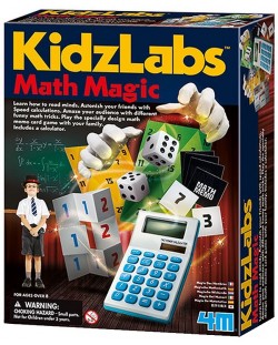 Творчески комплект 4M KidzLabs - Математически фокуси