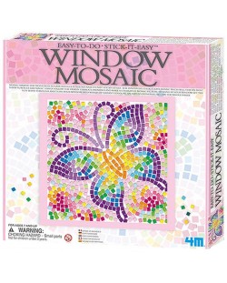 Творчески комплект 4M - Мозайка за прозорец, Пеперуда