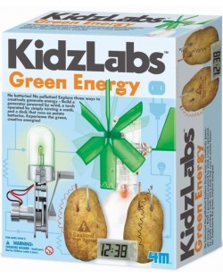 Образователен комплект 4M KidzLabs - Зелена енергия